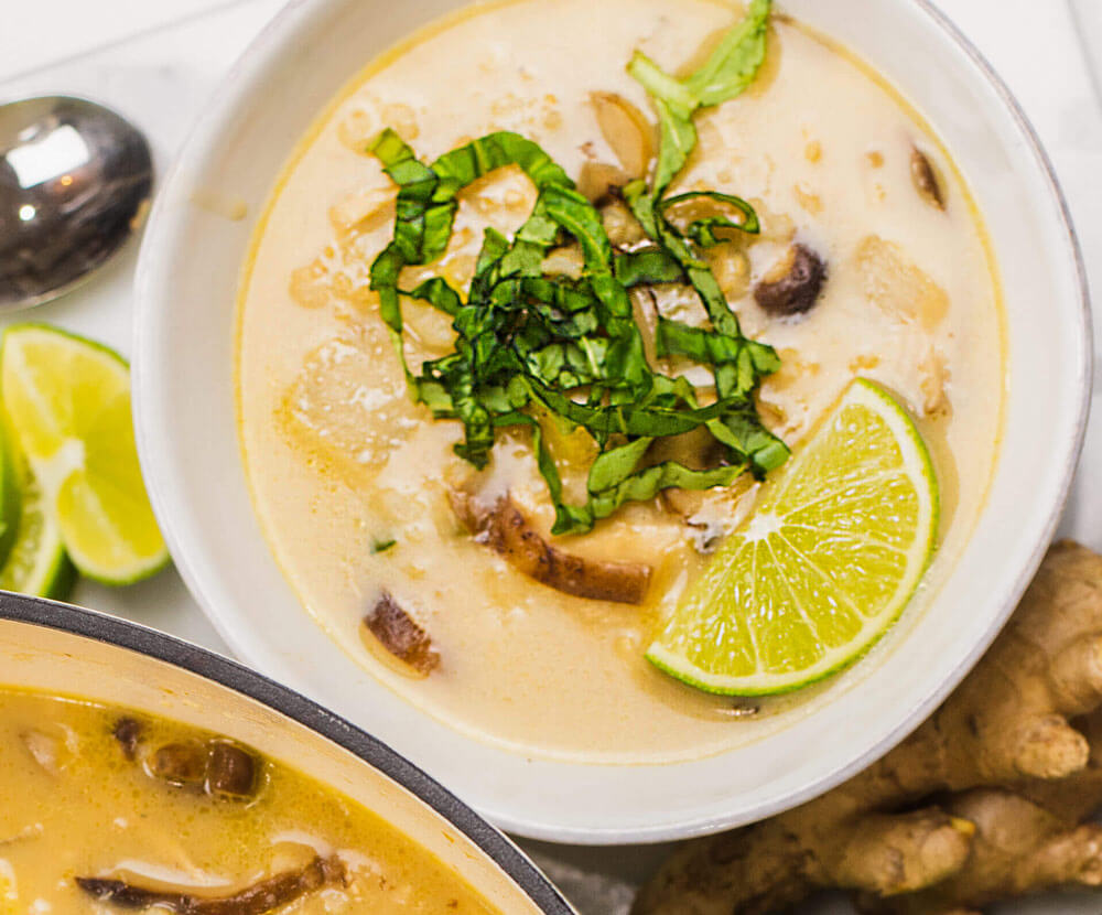 Chicken, Coconut and Lime Soup