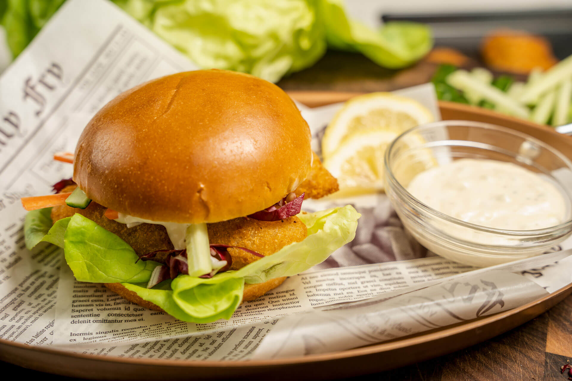 Easy at home filet-o-fish