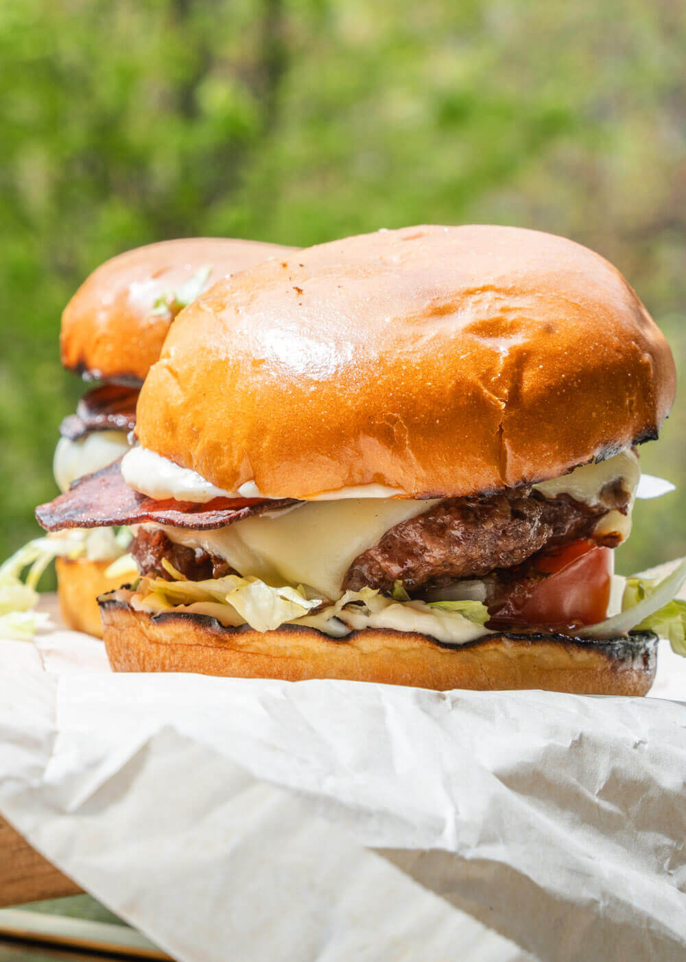 Grilled Italian Roman Burger