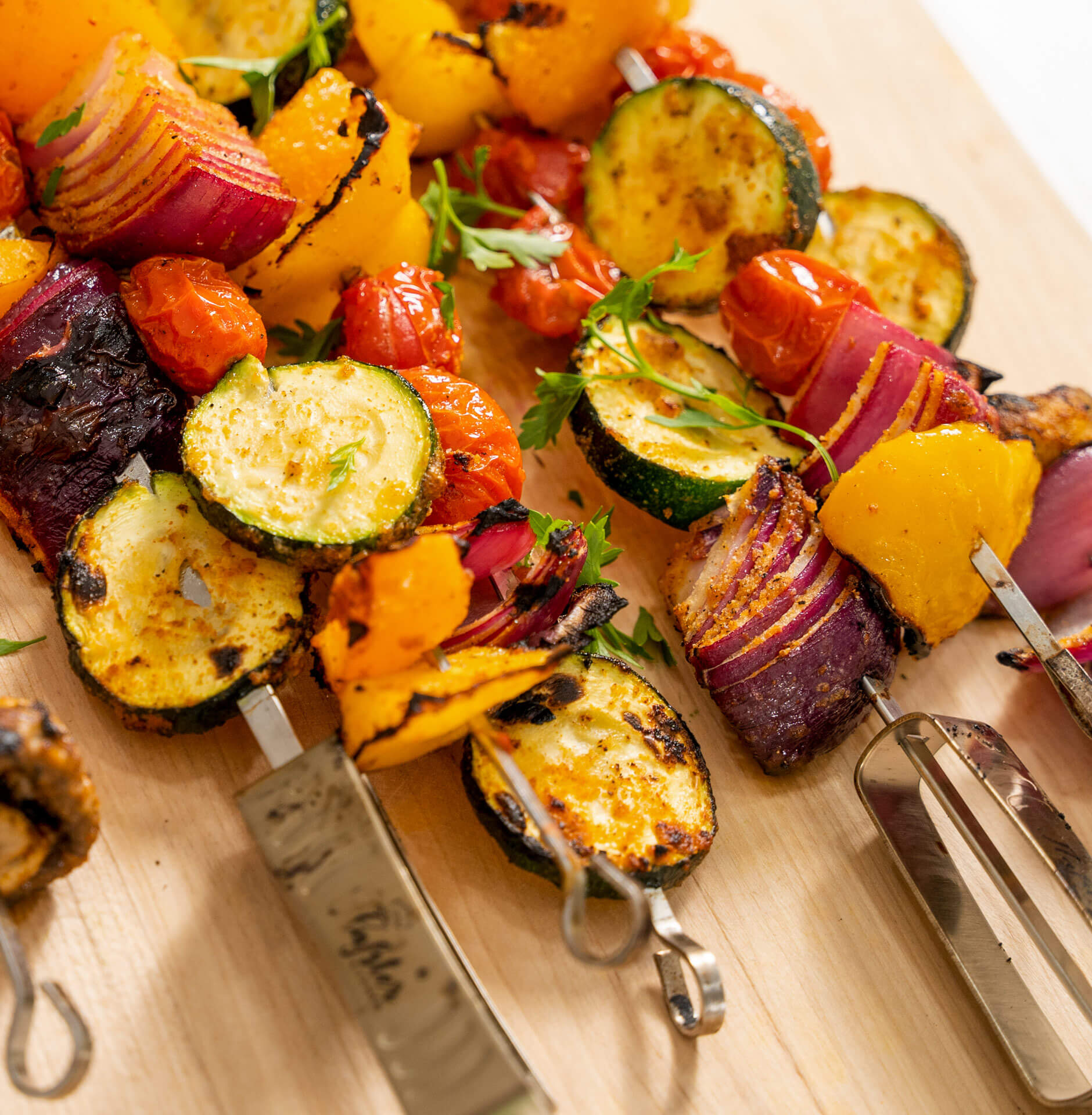 Grilled Veggie Kabobs