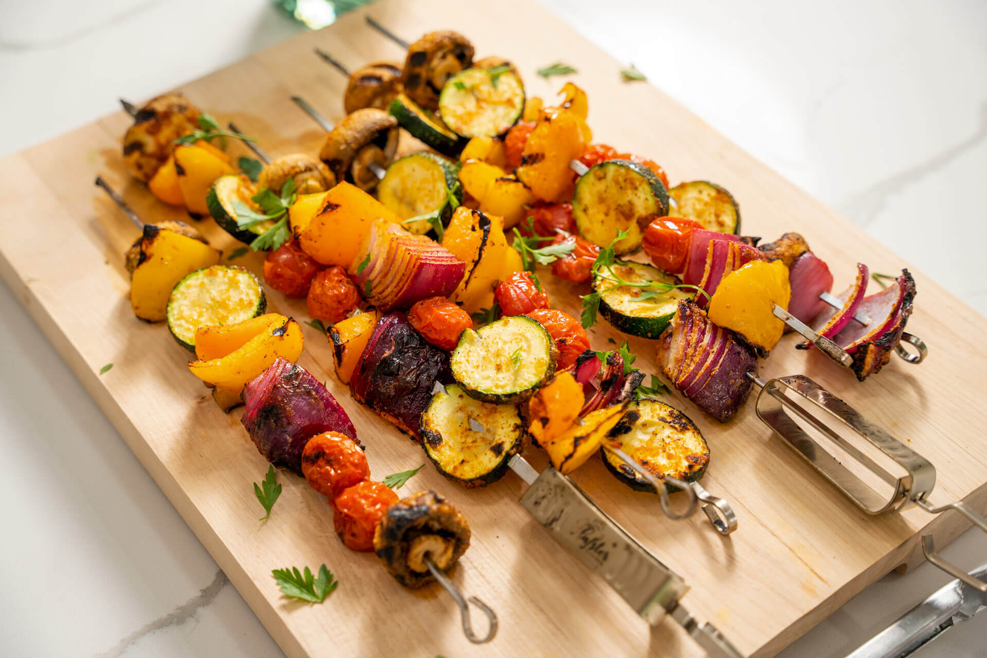 Grilled Veggie Kabobs