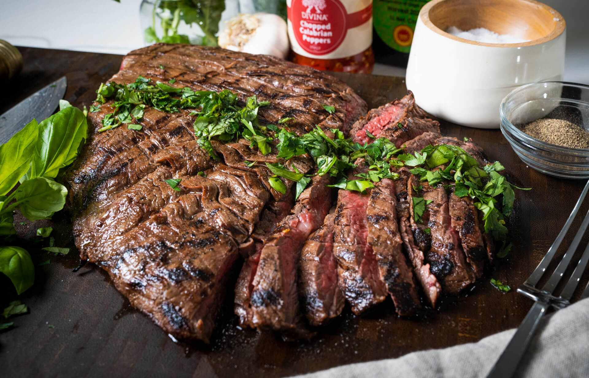 Italian Herb Marinated Flank Steak