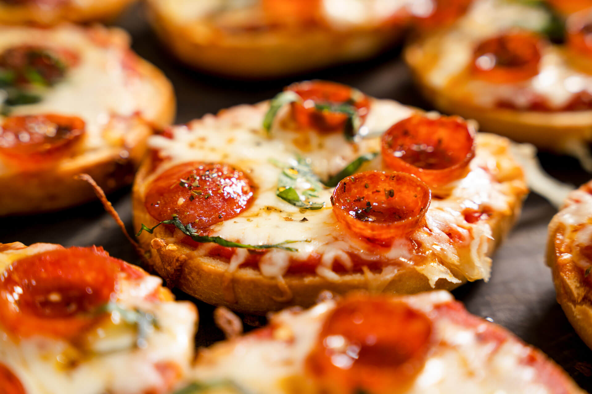 Pepperoni Pizza Bagels