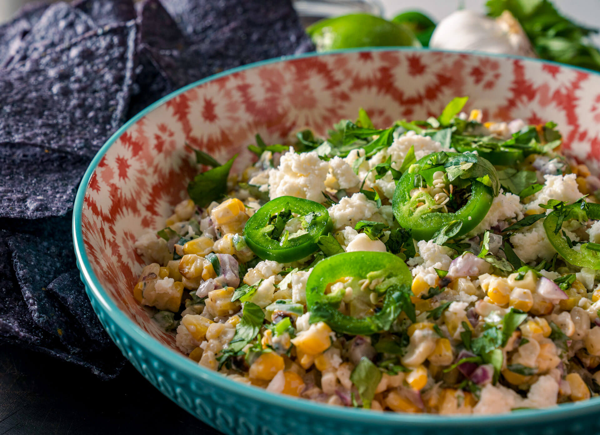 Charred Corn Dip